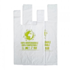  HDPE/LDPE Plastic Bags Compostable Shopping Bags 