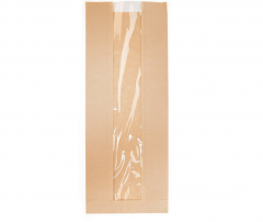 Kraft Bread Bag with Window 6