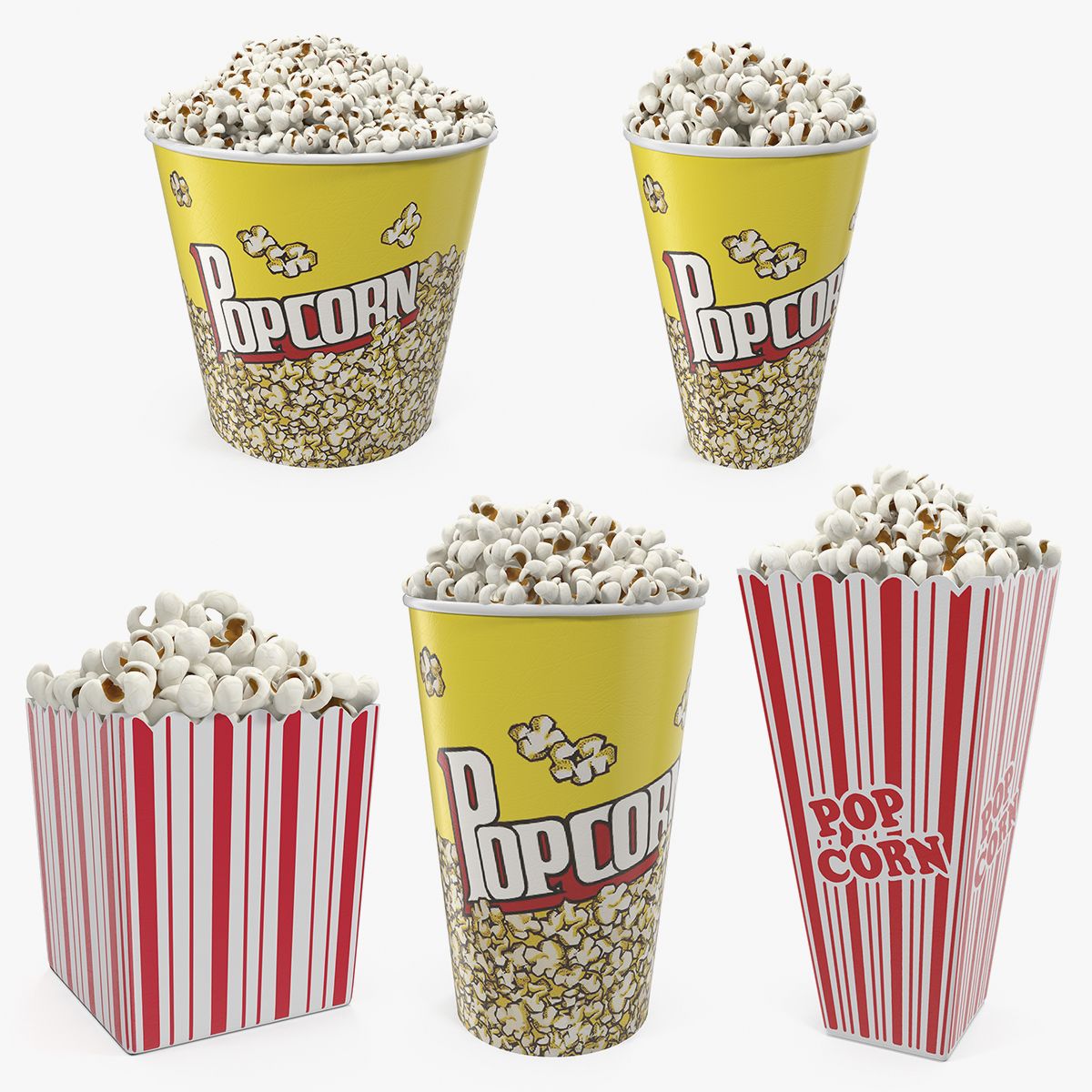 Plastic Popcorn Bucket
