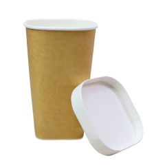 10oz/12oz/16oz/22oz Square Paper Cup