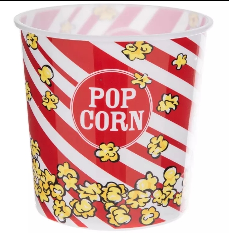 Plastic Popcorn Bucket Custom Printing Popcorn Bucket Reusable