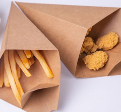 2.5-32oz Paper Chips French Fries Cone Cup	