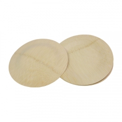 3.5'' Compostable Bamboo Plates for Wedding Parties