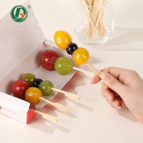 3.5inch Bamboo Skewers Small for Fruit BBQ Stick (9cm)