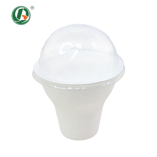 Biodegradable Packaging Cups Cone for Ice Cream