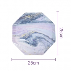 Octagonal Paper Plate 10 Inch 25cm 