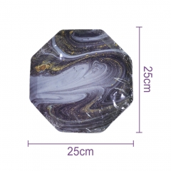 10 inch Paper Plates Heavy Duty Octagonal Disposable Plates