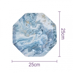 Octagonal Paper Plate 10 Inch 25cm 