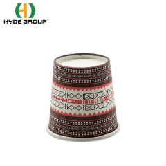 12 oz PLA Coating Cusotm Disposable Single Wall Paper Cups in Bulk