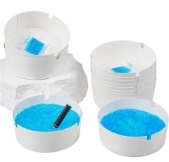 Portable Paper Ashtray with Individual Extinguishing Sand