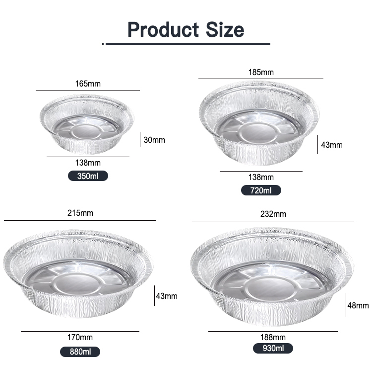 9 Inch Aluminum Foil Pans