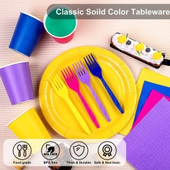  Custom Disposable Party Plate Party Tableware Set Party Supplies