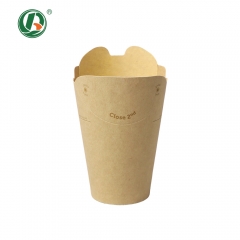 Disposable Butterfly Closure Paper Cups for Hot Cold Drinks