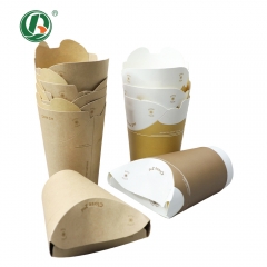 Printed 6oz 8oz 10oz 12oz Butterfly Cup 3 Layer Paper Cup