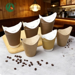 Personalized 16oz 20oz 22oz 24oz French Fry Butterfly Paper Cup