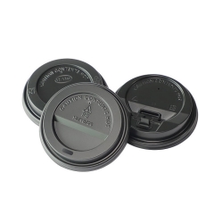 Dome Lock Back Coffee Cup Lid with Closure