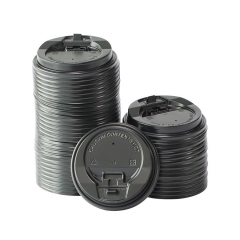 Dome Lock Back Coffee Cup Lid with Closure
