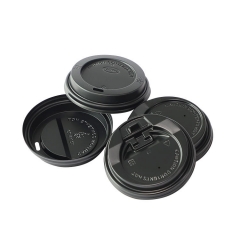 Dome Lock Back Coffee Cup Lid with Closure