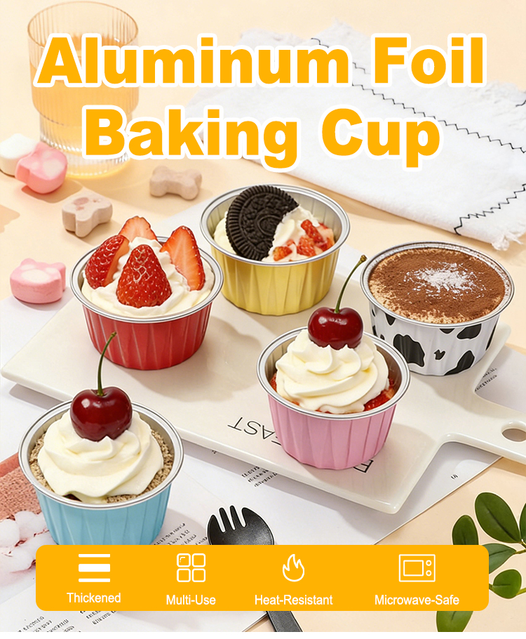 Greaseproof Foil Baking Cups