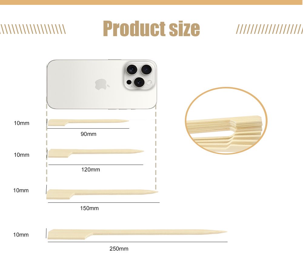 disposable teppo skewers