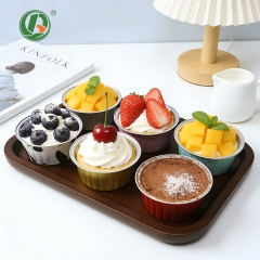 4oz Colored Aluminum Baking Cup Molds