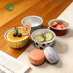 Greaseproof Foil Baking Cups for Cupcakes Bulk