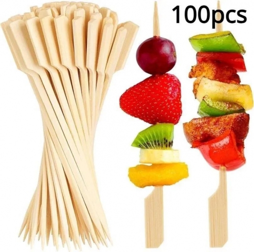 9cm 12cm 15cm 25cm Custom Bamboo Teppo Skewers 