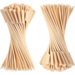 Bulk Custom Eco Flat Paddle Teppo Skewers for Yakitori BBQ Grilling