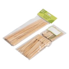 Bulk Custom Eco Flat Paddle Teppo Skewers for Yakitori BBQ Grilling