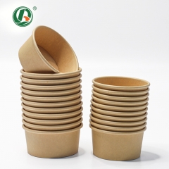 1oz 3 oz 4oz 6oz 8oz 16oz PE PLA Coating Frozen Yogurt Cup Wholesale