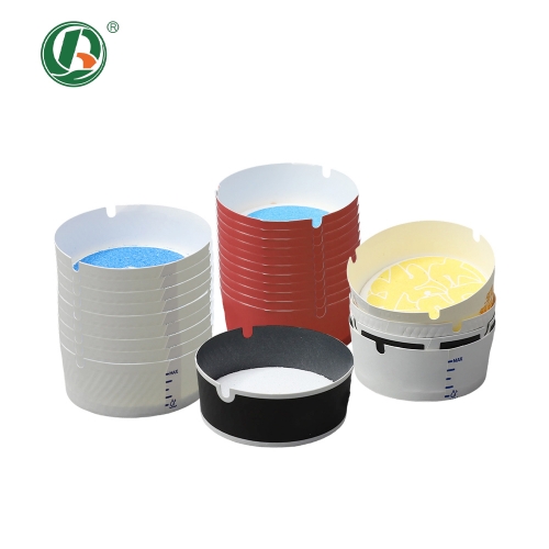 Printed Disposable Paper Ashtray Smokeless Pocket Smoking Utensils 