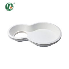 Bandejas e conjuntos de xícaras de café de cana-de-açúcar para fabricação de alimentos e bebidas (OEM)