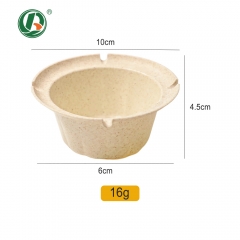 Bulk Portable Cigarette Ashtray Biodegradable Rice Husk 
