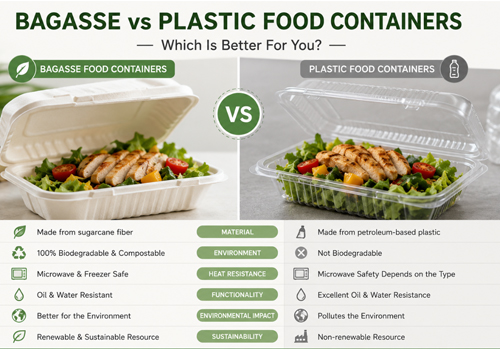 Bagasse vs Plastic