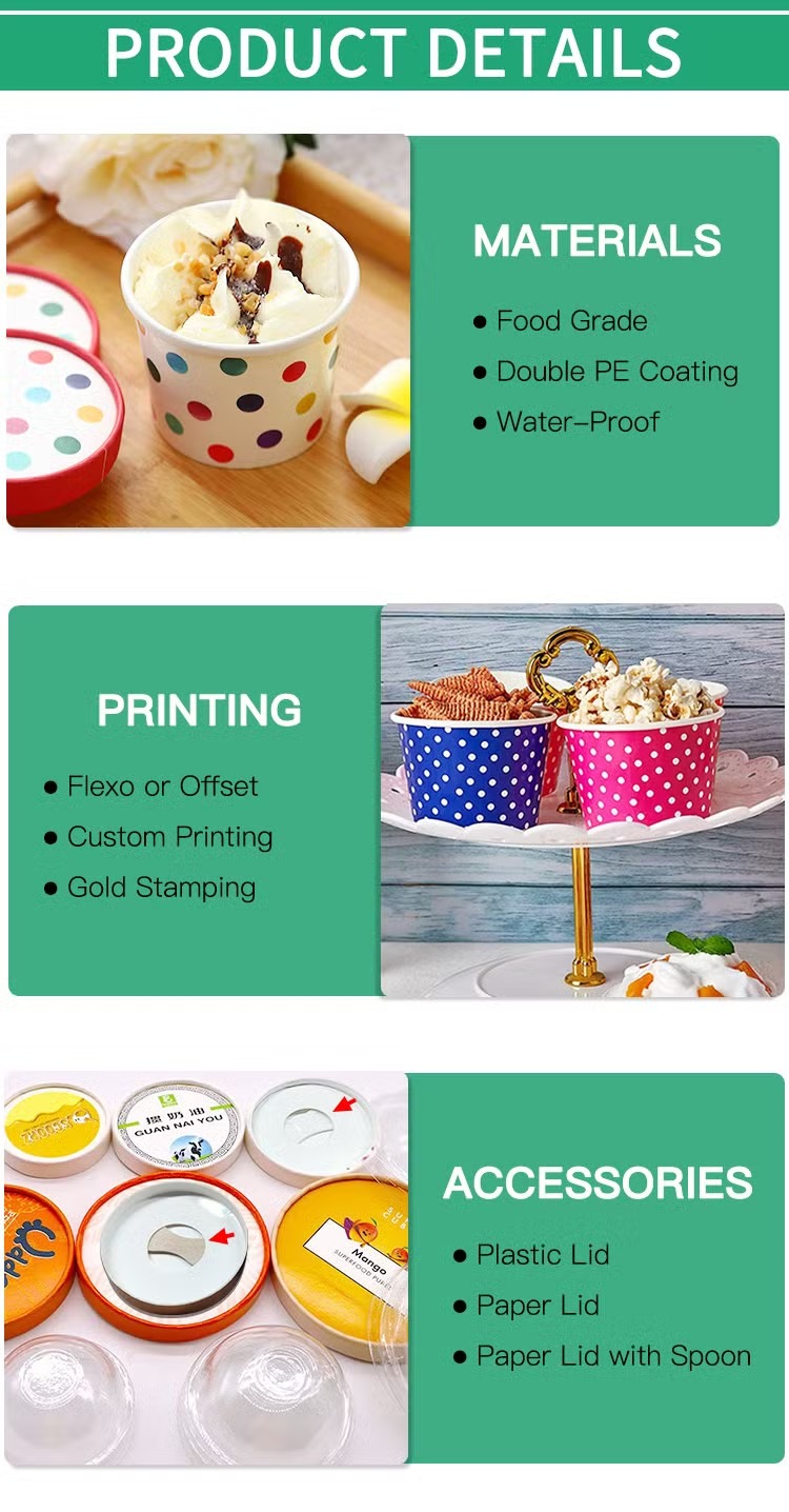 ce Cream Paper Cups