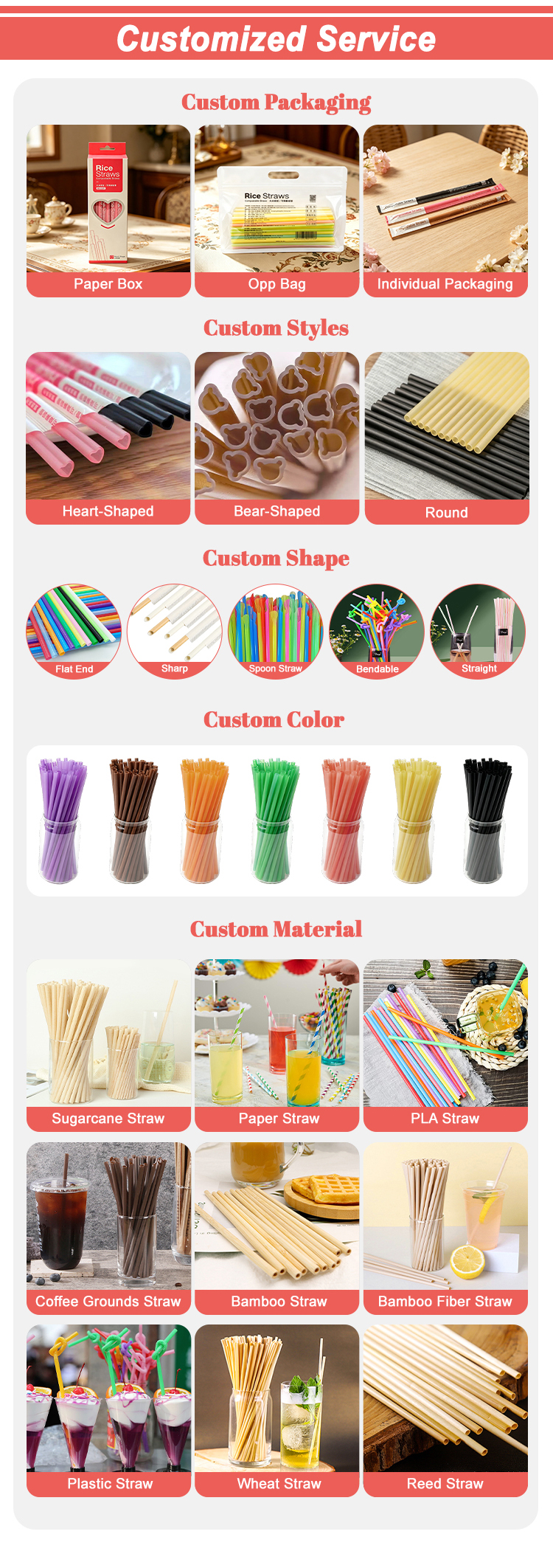 Cannucce senza plastica