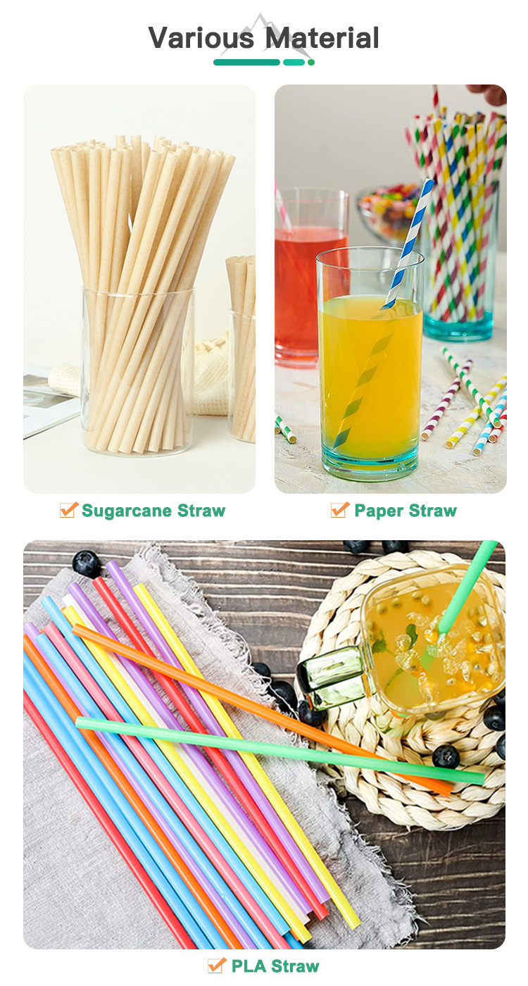 Bulk 6mm 8mm Rice Straws