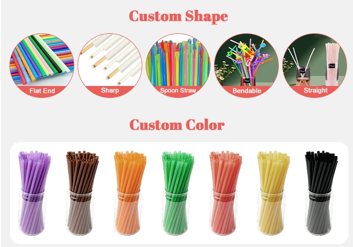 custom straws 