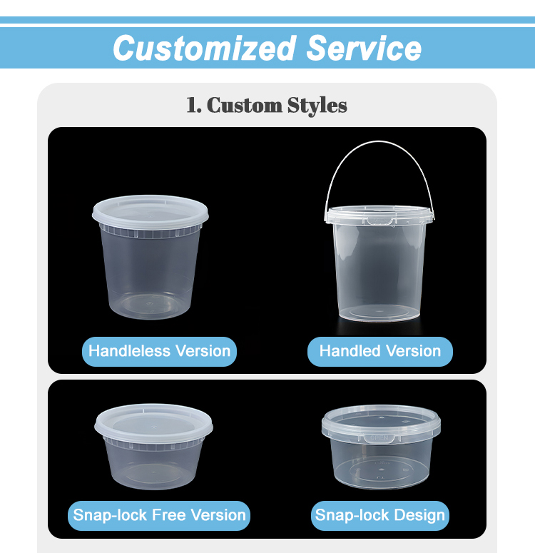 Bulk custom disposable soup containers