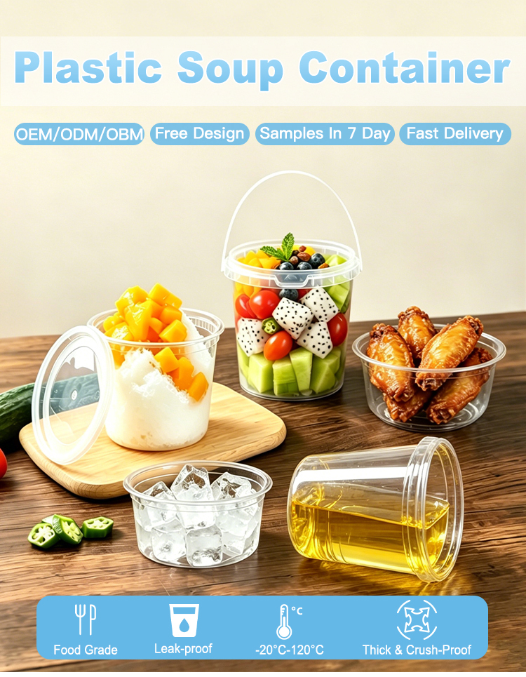 Plastic Soup Container Factory 