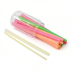 Bulk 6mm 8mm Rice Straws Plastic Free Boba Straws Supplier