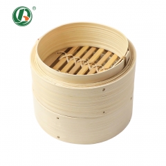 Bulk 8 inch 10 inch Large Multi Layer Bamboo Steamer for Restaurant 
