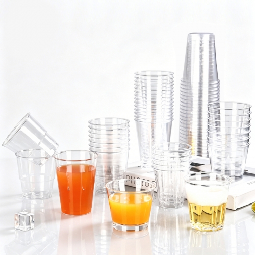 Bulk Custom Clear Disposable Airline Cup (1 oz 4 oz 5 oz 6 oz 6.5 oz)