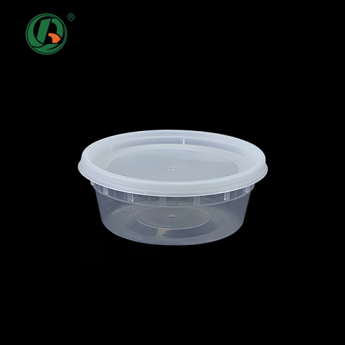 8 oz/12oz/16oz/24oz/32oz Clear Plastic Soup Containers with Lids to Go