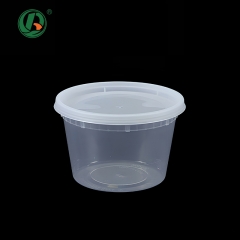 8 oz/12oz/16oz/24oz/32oz Clear Plastic Soup Containers with Lids to Go