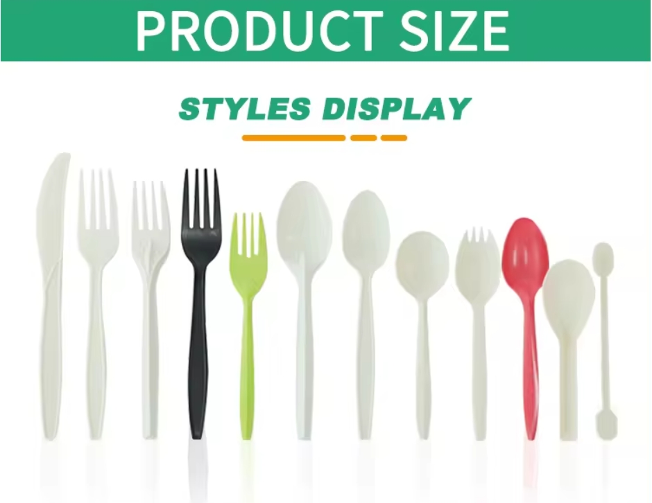 biodegradable cornstarch ice cream spoon