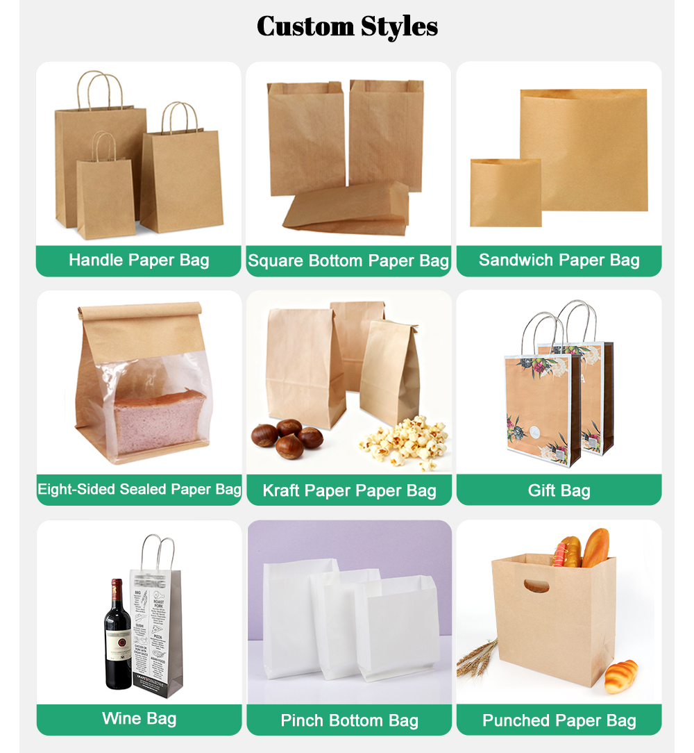 punch handle paper bag manufacturer