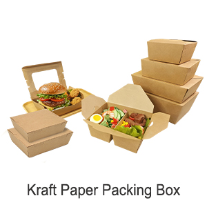 Bulk Kraft Food Box