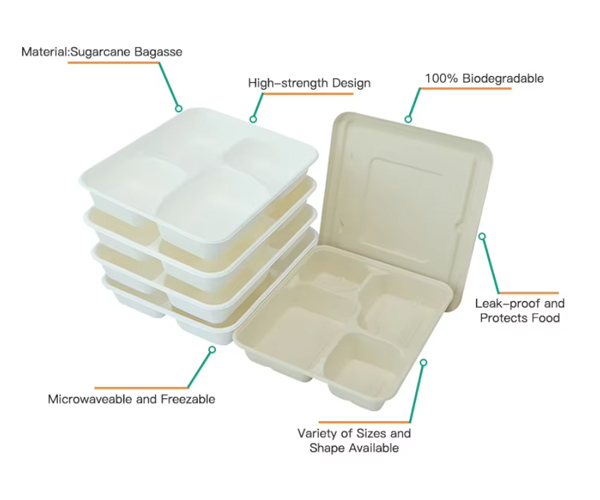 sugarcane trays wholesale