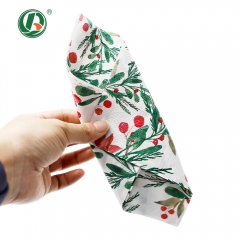 Custom Printed Biodegradable Disposable Paper Napkins for Restaurants Foodservice Beverage Dinner Square Napkins Supplier